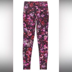 Lululemon floral tights